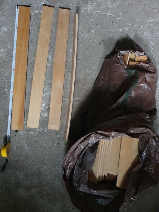 Listwy sprężynujace elementy stelaża 22 szt.