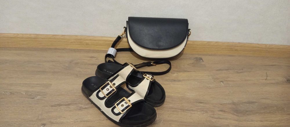 Шльопки і сумка, шлепки