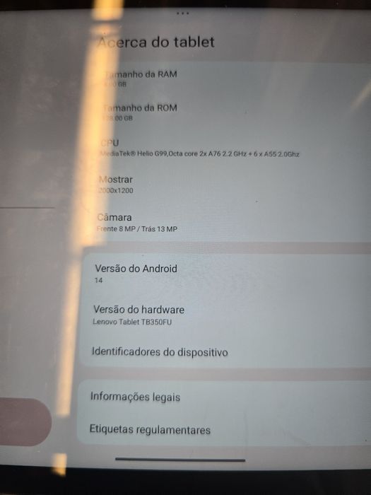 Tablet Lenovo  11