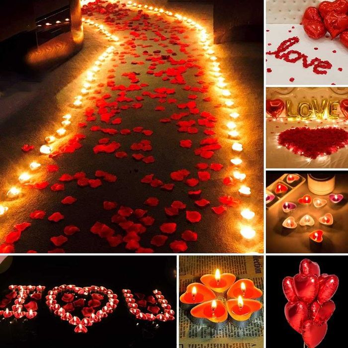 Decoração pedido de casamento / São Valentim / noites românticas  NOVO