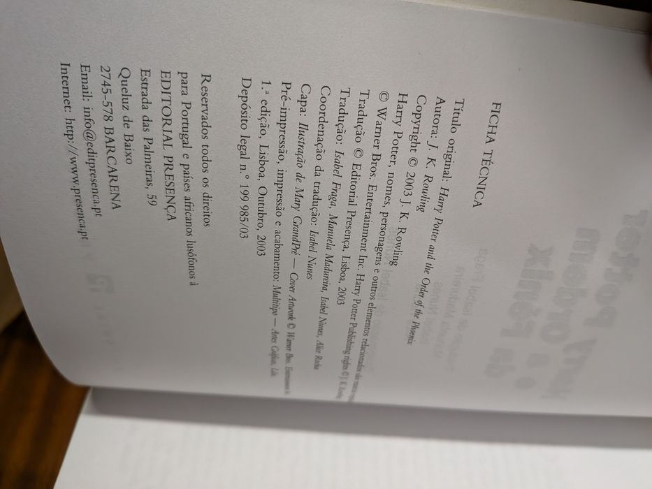 Coleção Harry Potter 1 edições