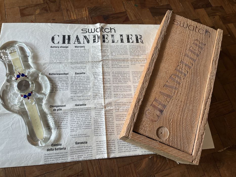 Relógio Swatch Chandelier