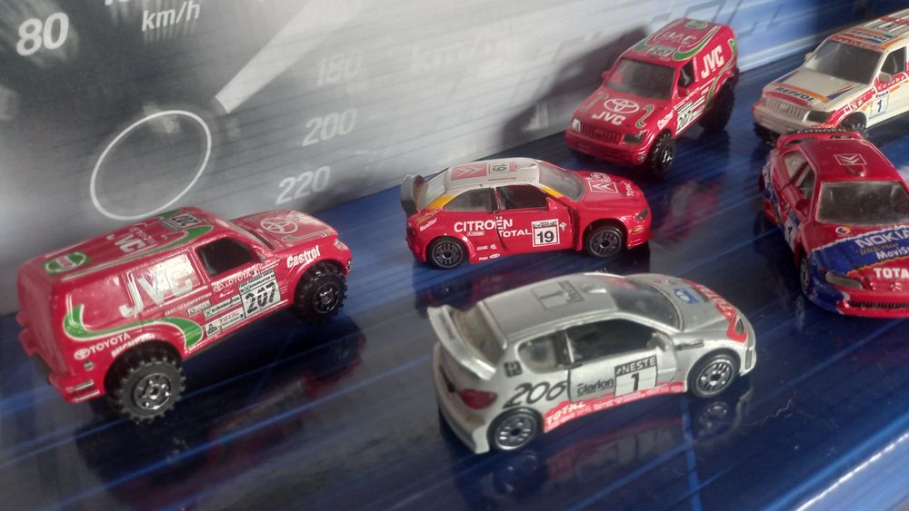 Guisval 6 miniaturas rallye