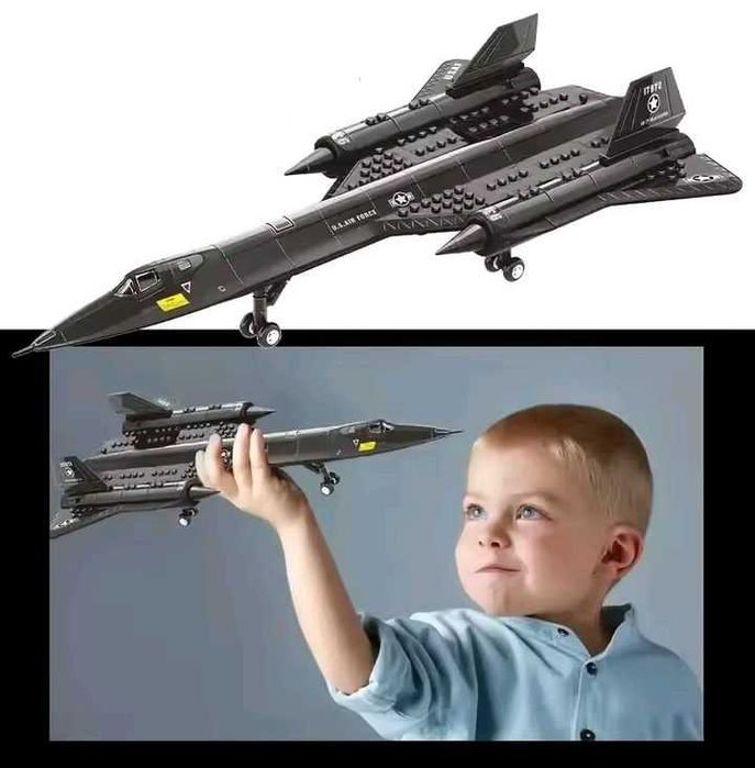 Конструктор самолет 43,8см літак истребитель техник сумісний lego Лего
