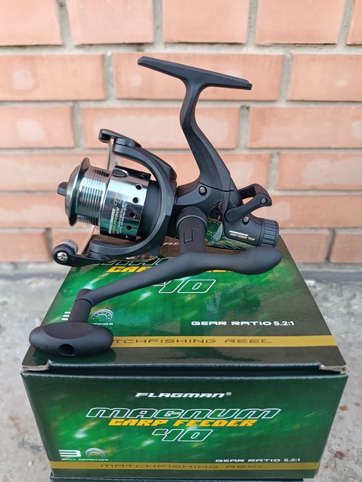 Розпродаж.Катушка Flagman Magnum carp feeder 4000