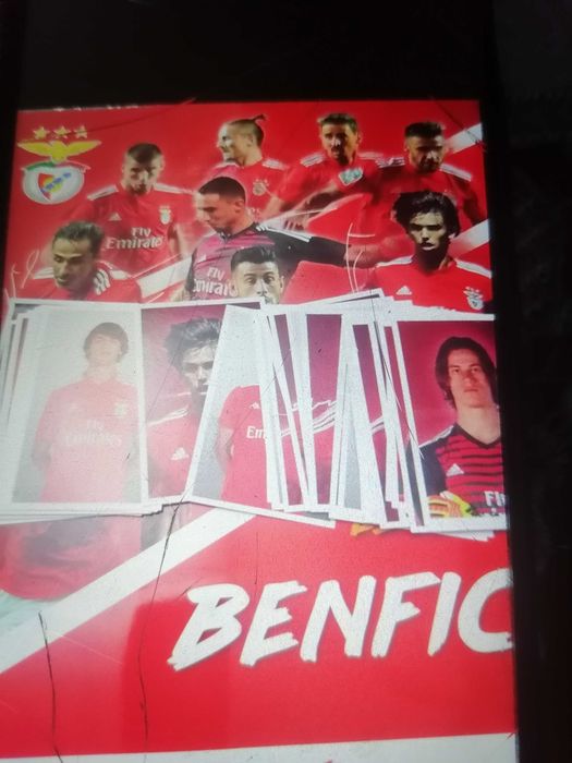 Caderneta do jornal record Benfica