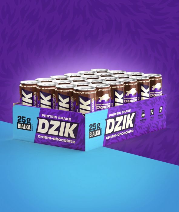 Napój proteinowy DZIK