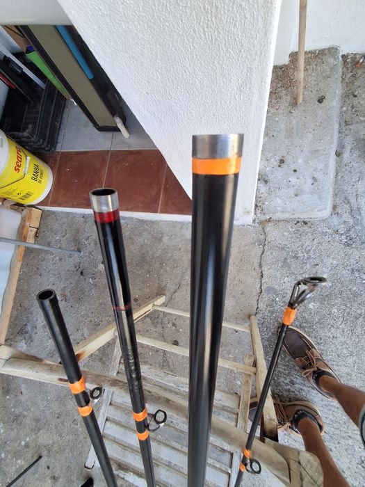 Elementos de cana de pesca