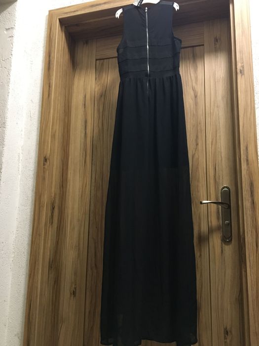 Sukienka h&m r36 długa z szyfonu