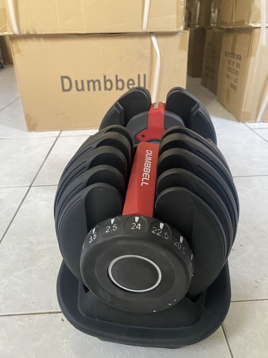 Halteres ajustáveis de 2,5-24 Kg novos (200€/par para unidades stock)