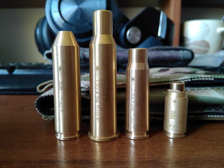 Лазерні патрони наступних калібрів