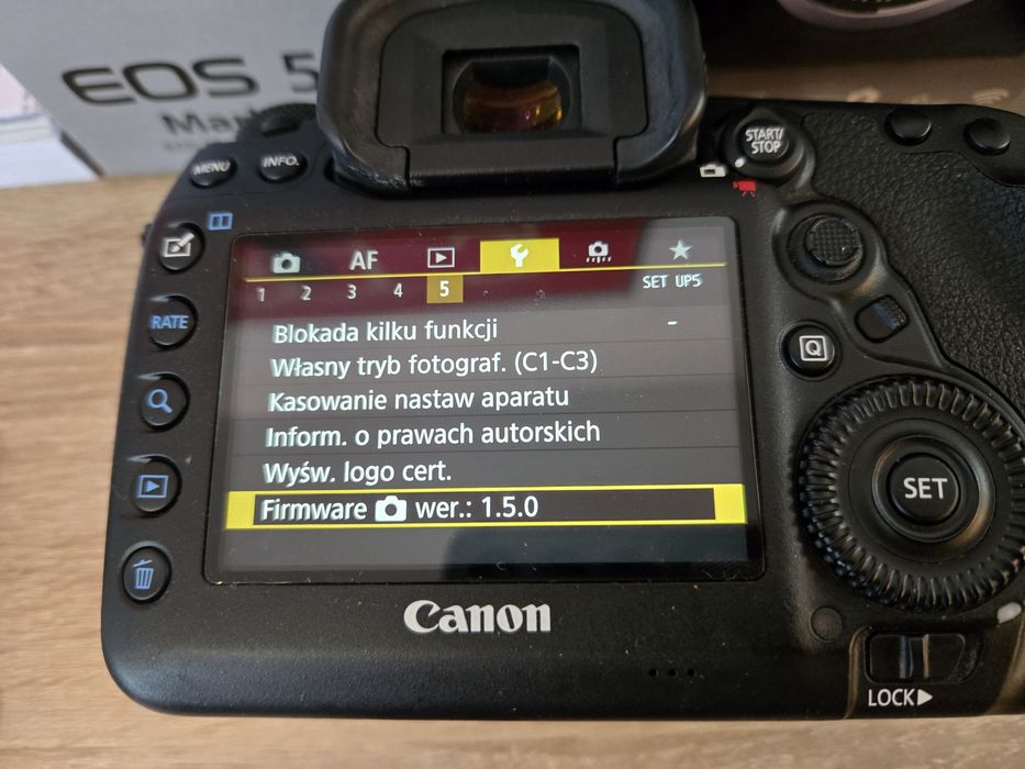 Canon 5D Mark IV body, przebieg 22943. Stan idealny.
