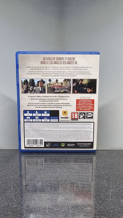 L.A. Noire PS4 PlayStation 4 LA Noire Noir Mafia