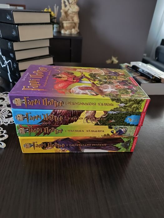 #653 Harry Potter zestaw książek po ukraińsku