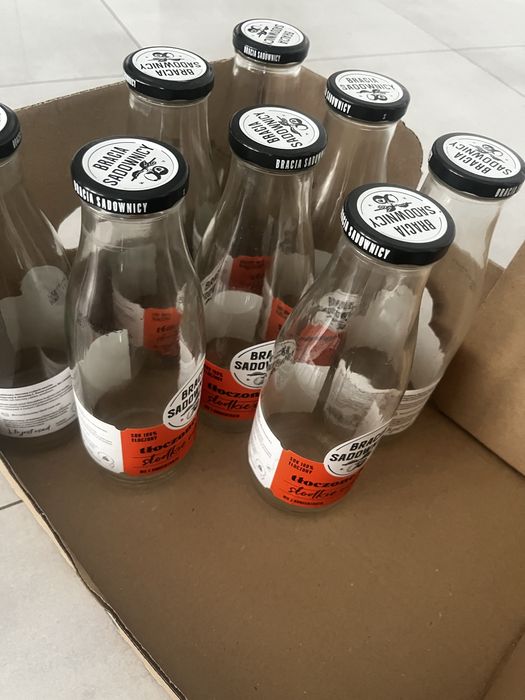 Butelki po sokach 750 ml