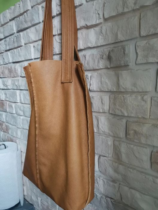 Torebka shopper skóra