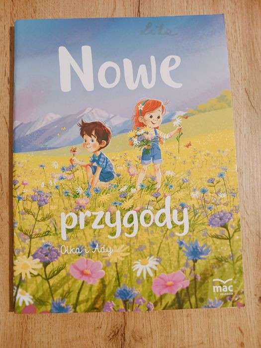 Nowe przygody Olka i Ady Książka B B+ Anna Banaś, Wiesława Żaba-Żabińs