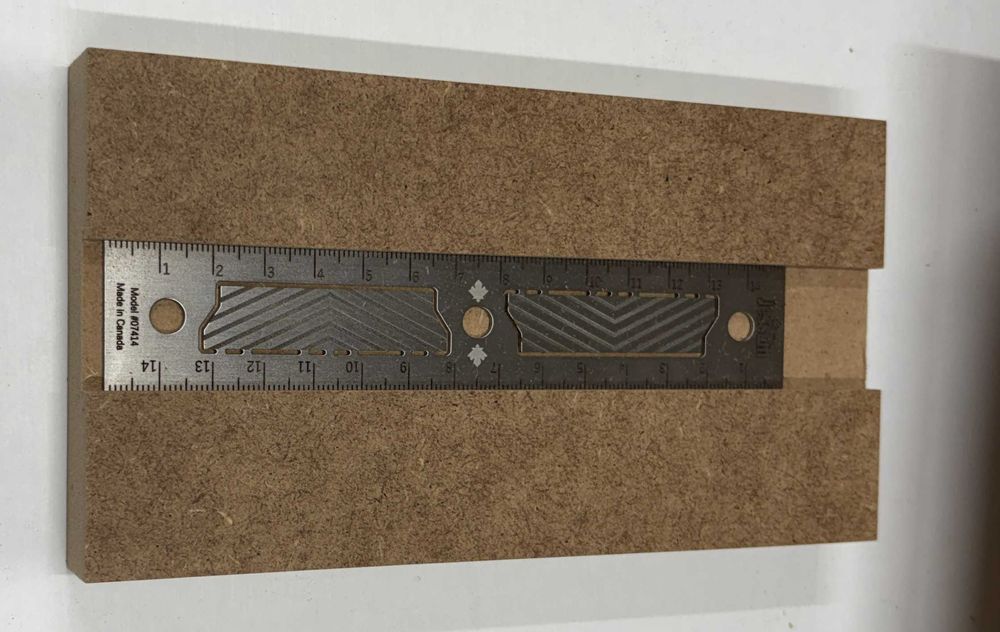 Régua de Precisão JessEm 150mm Aço Inox