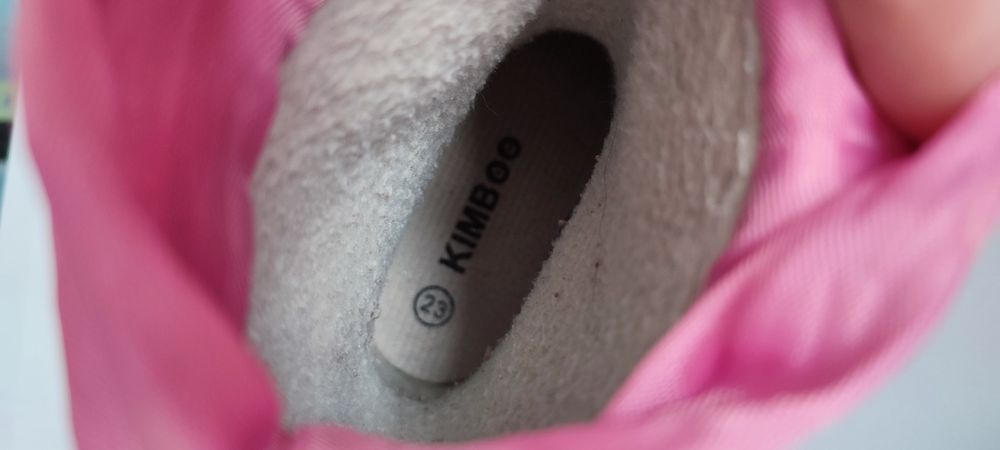 Гумові чобітки Kimboo з утепленням (фліс) 23р