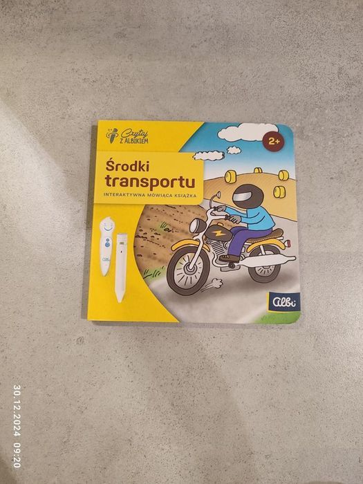 Nowa książka Albik Środki transportu 2+