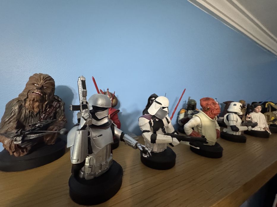 Coleção de Bustos Star Wars