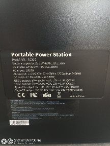 Продам портативну зарядну станцію швидкої зарядки 1200  w  ,1102 wh