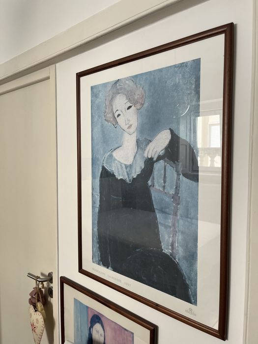 Gravura Modigliani com moldura