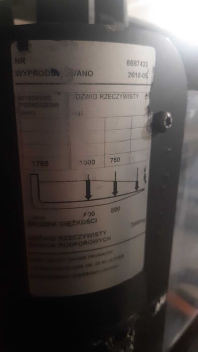 Paleciak elektryczny TOYOTA Bt SPE 200D