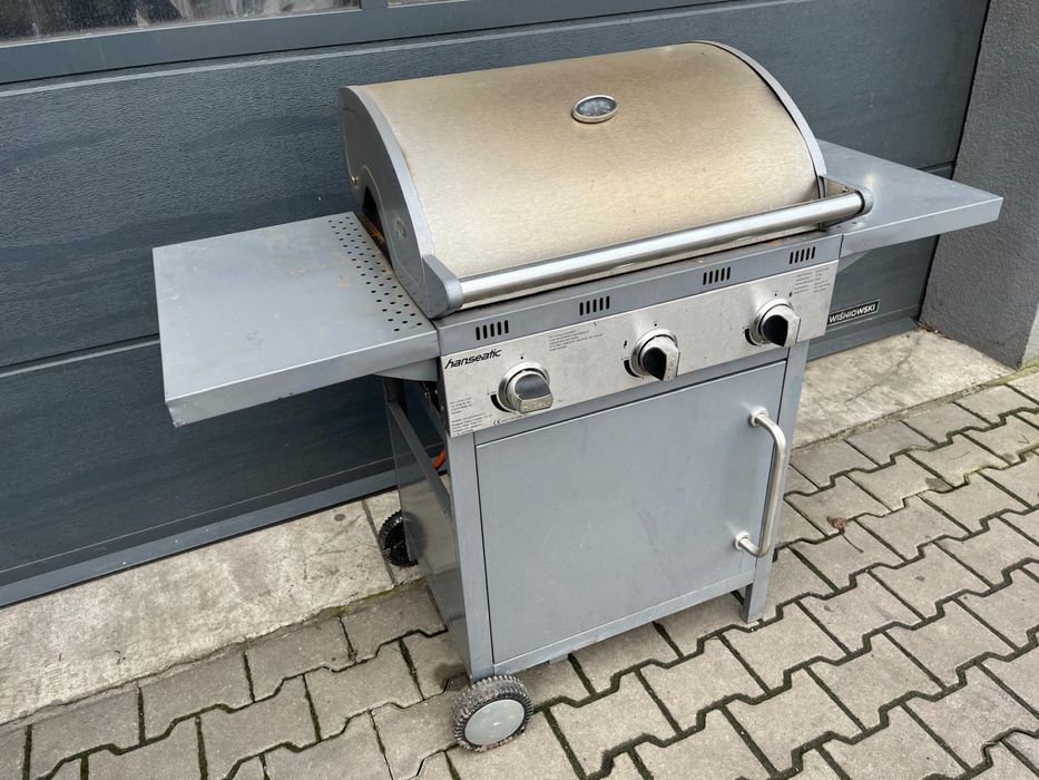 Gril grill gazowy hanseatic 3 palniki 9,7 KW