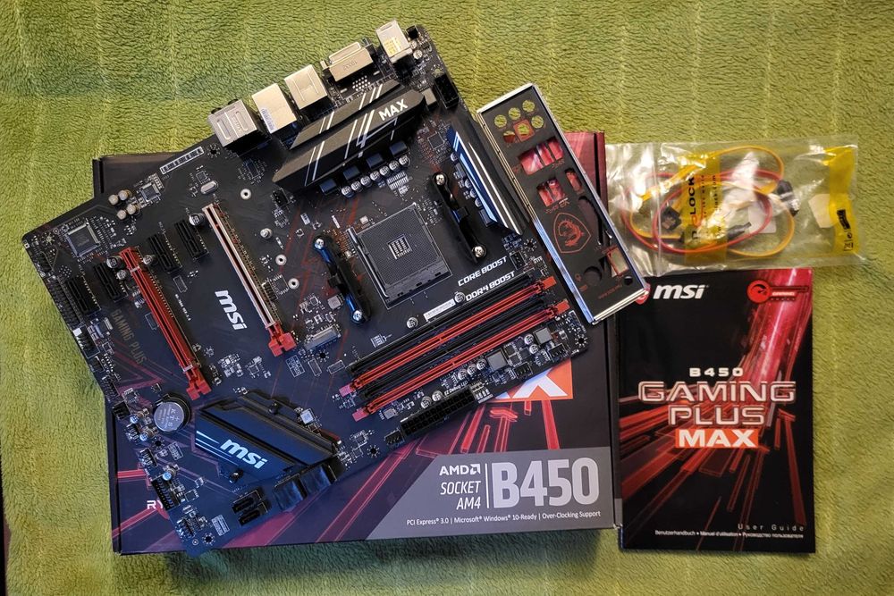 MSI B450 GAMING PLUS MAX Ryzen5 2600セット Amazon.co.jp: MSI B450