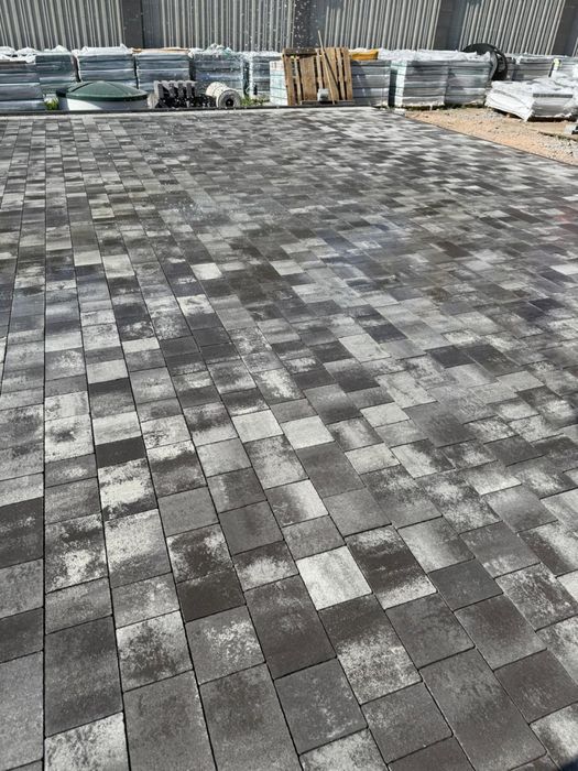 Тротуарная плитка!укладка