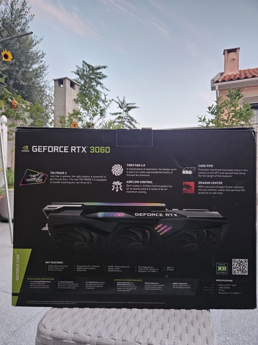 MSI RTX 3060 12Gb Gaming X Trio.