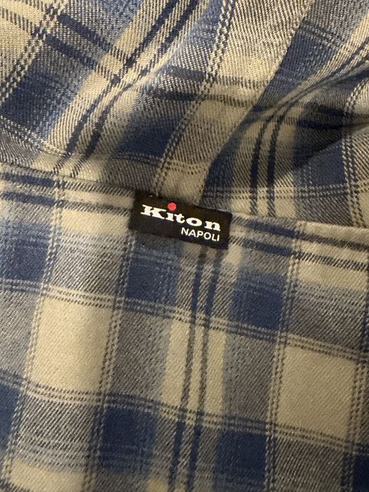 рубашка kiton napoli