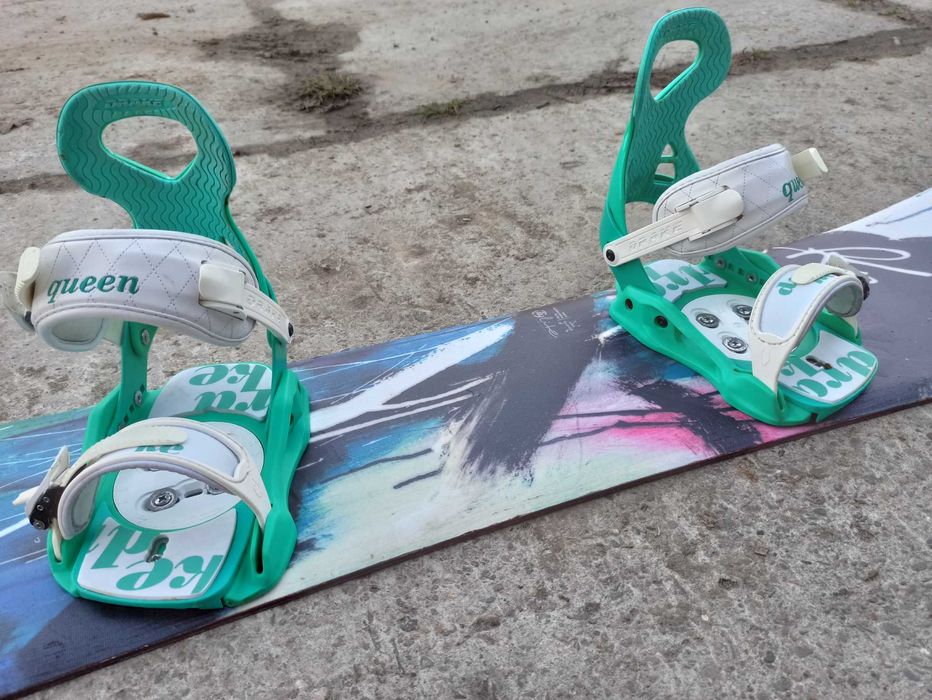 Damska deska snowboardowa snowboard K2 Lite Eco 145 cm +wiązania Drake