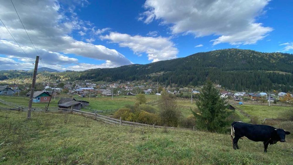 Земельна ділянка в Карпатах, Верховина.