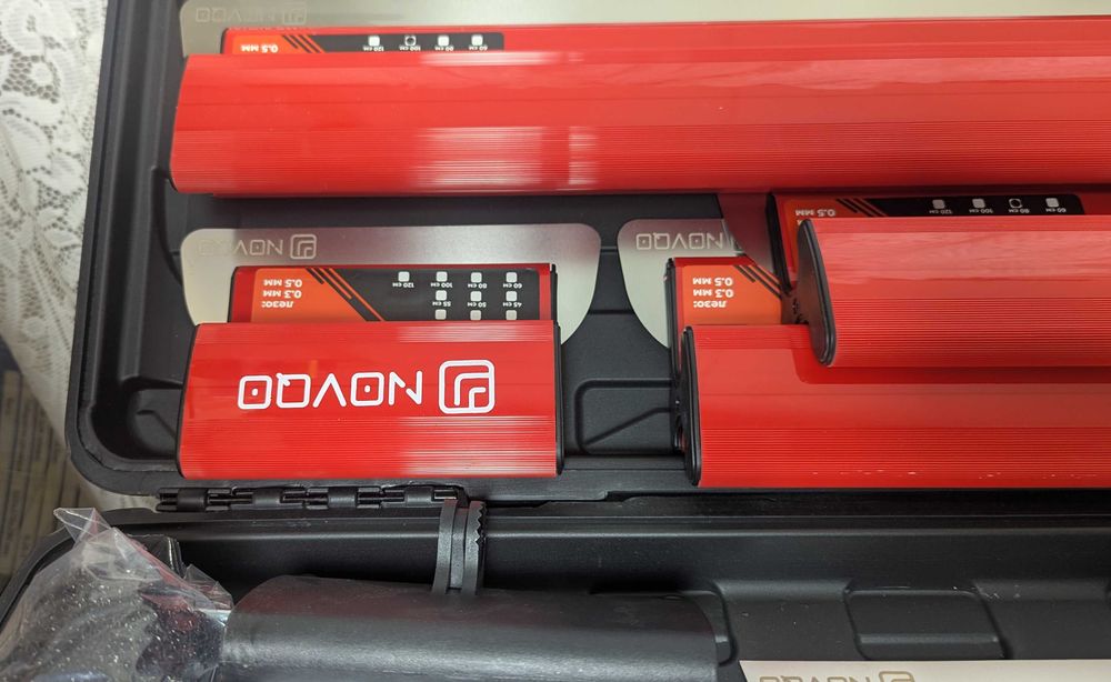 Шпателя для механічного нанесення NOVQO FINISH PRO лезо 0,3 + 0,5мм