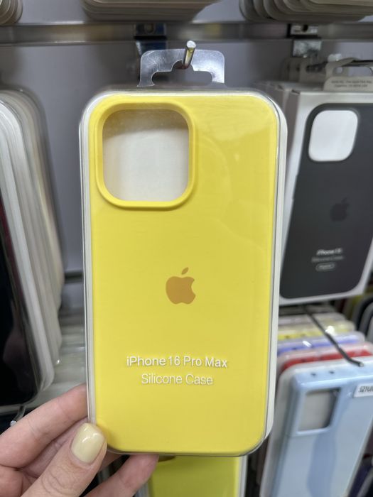 Силіконовий чохол на айфон 16 про макс, чехол на Iphone 16 pro max