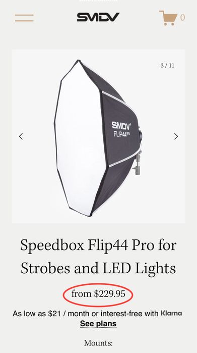 Профессиональные быстроскладные софтбоксы smdv speedbox flip44 pro / flip strip nemo оригинал