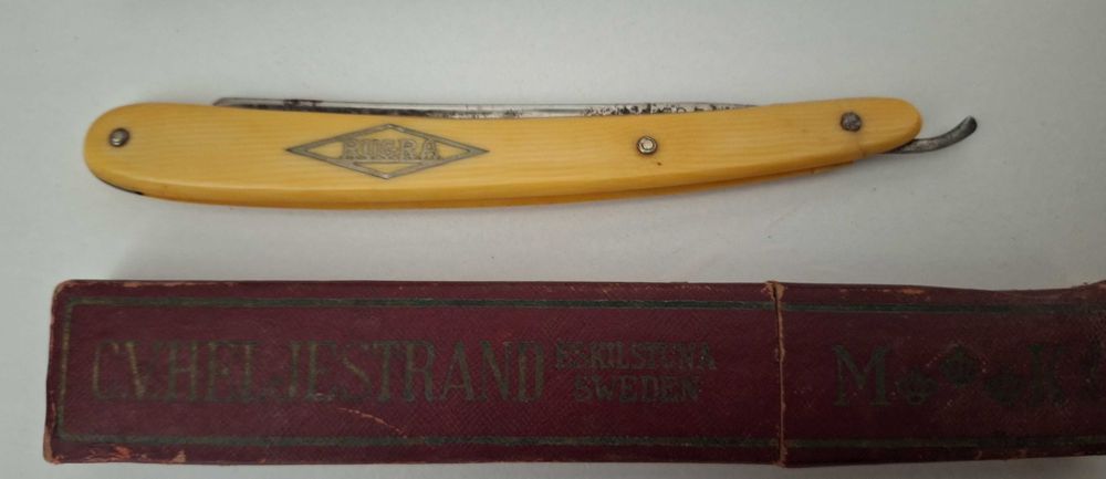 Navalhas de barba Vintage e assentadores