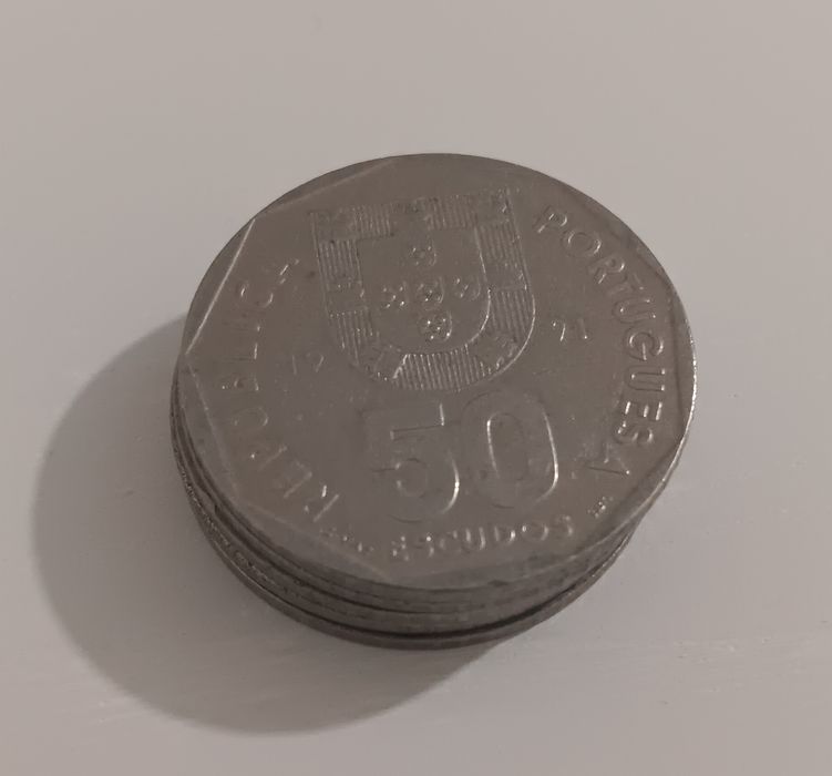 Lote Ref. 7: Moeda 50 escudos de 1991