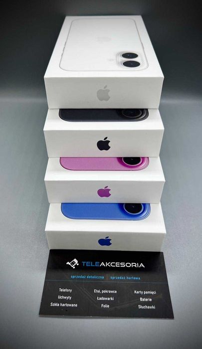 TELEFON IPHONE 16  | 128GB | "Kolory" | Carrefour Kutno CENA:2849,-