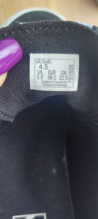 Buty VANS yt ward (checkered) bla- 36