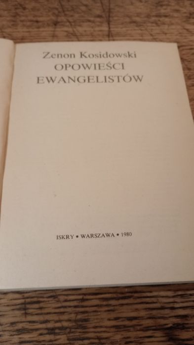 Opowieści ewangelistów. Zenon Kosidowski