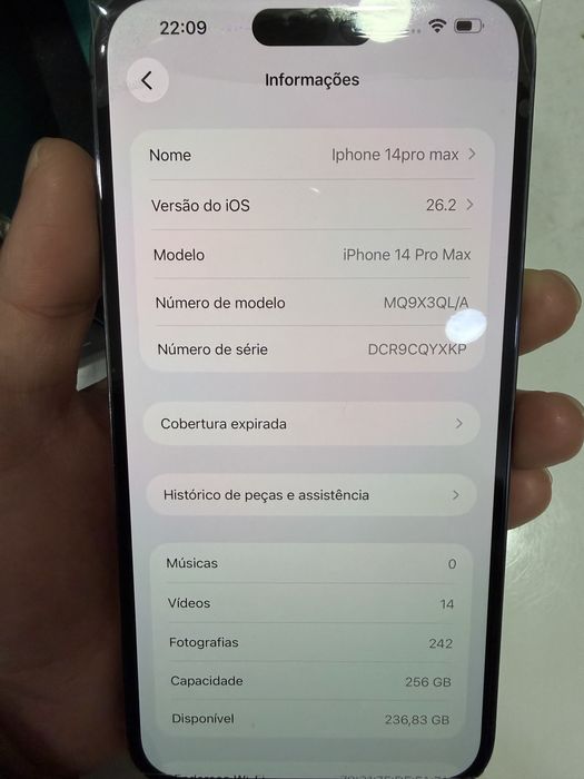 Iphone 14 pro max 256gb