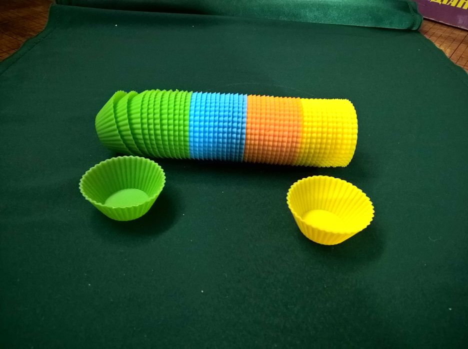 Форми для міні кексів силіконові 5х2 см