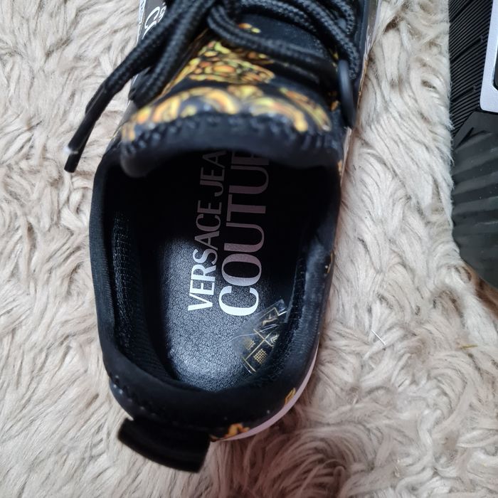 Versace Jeans Coulture Sneakersy 71VA3SA5 Czarny r. 37 adidasy tenisów