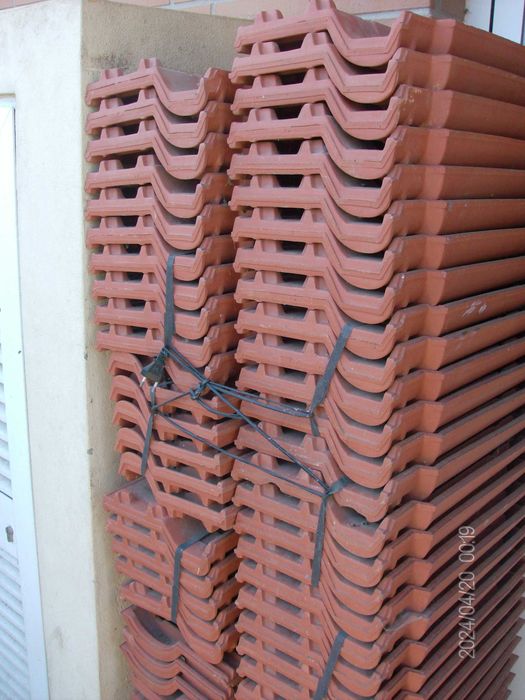 Telha TECNO vermelho natural - NOVAS