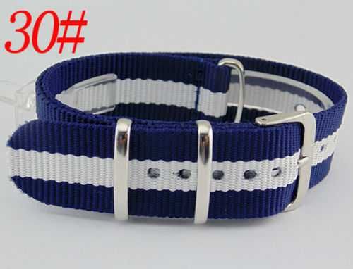 Pasek do zegarka NATO 18mm 20mm 22mm parciany nylonowy strap wybór HIT