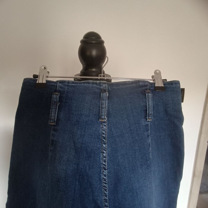 Spodnie jeans wysoki stan
