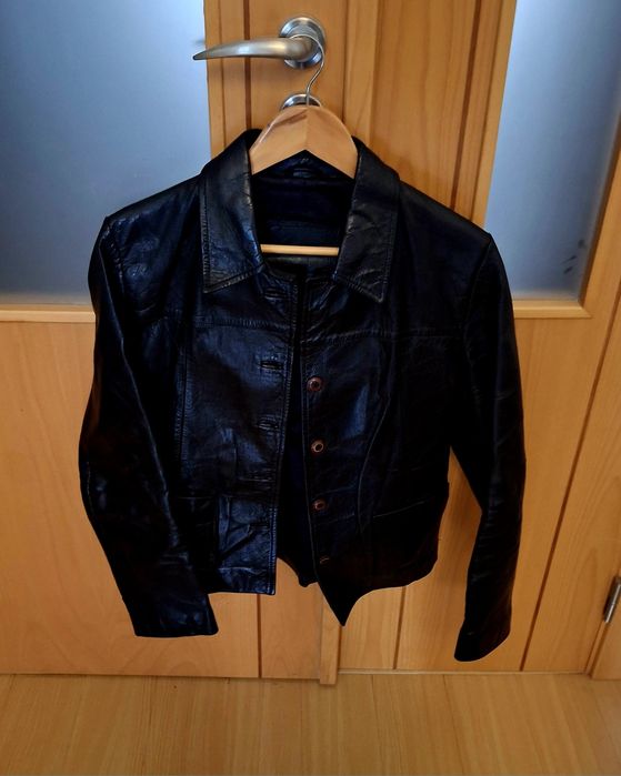 Casaco de pele Stradivarius